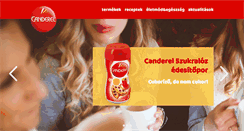 Desktop Screenshot of canderel.hu