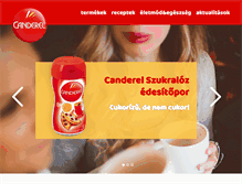 Tablet Screenshot of canderel.hu