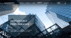 Desktop Screenshot of canderel.com