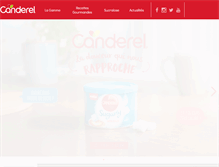Tablet Screenshot of canderel.fr